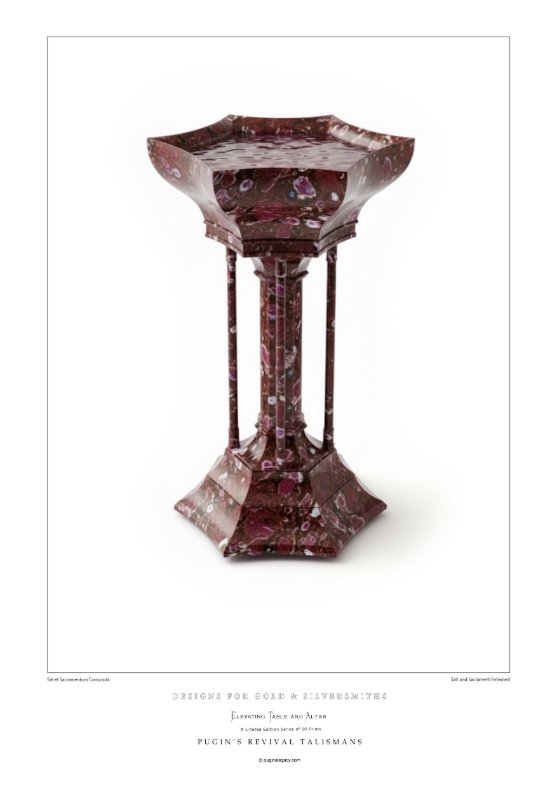 Elevating Table and Altar